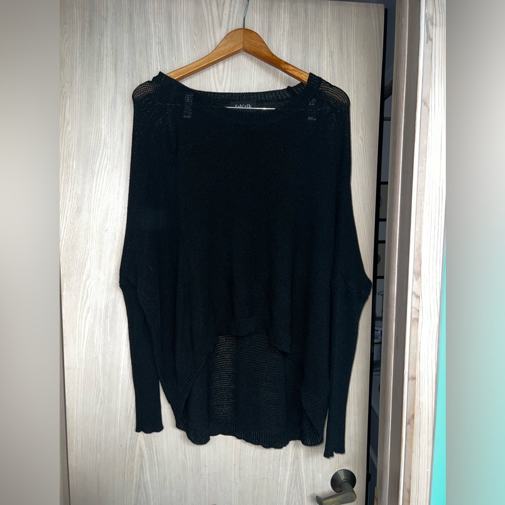 Black sweater